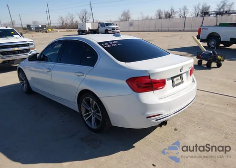 2017 BMW 330I z USA, uszkodzony, nr VIN WBA8B9G51HNU51274